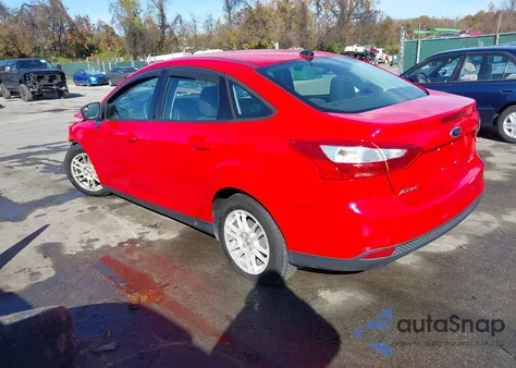 2013 Ford Focus Se из США, поврежденный, VIN 1FADP3F27DL288794